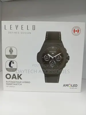 This Is a Levelo Oak Automatique Hybrid Smartwatch