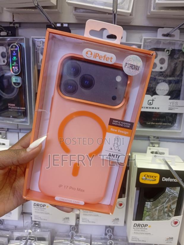 iPhone 17 Pro Max Orange Magsafe-Compatible Phone Case - thumbnail 2