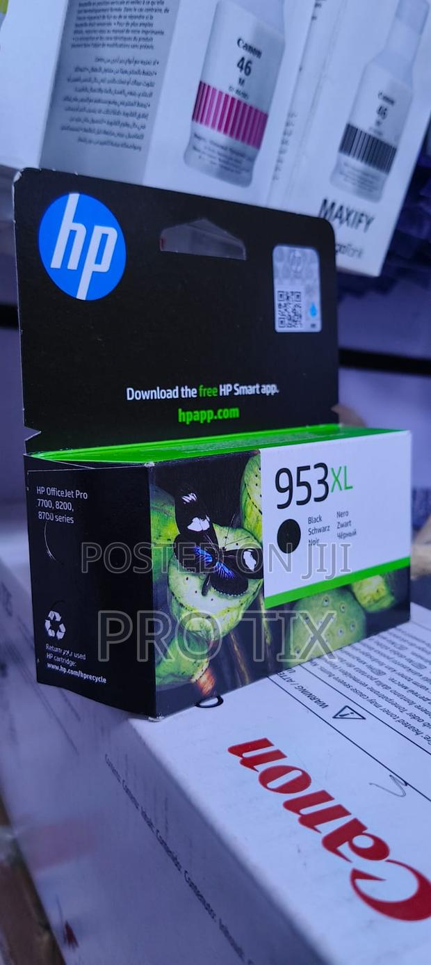 Hp 953xl Black Ink Cartridge High Yield 2000 Pages Original
