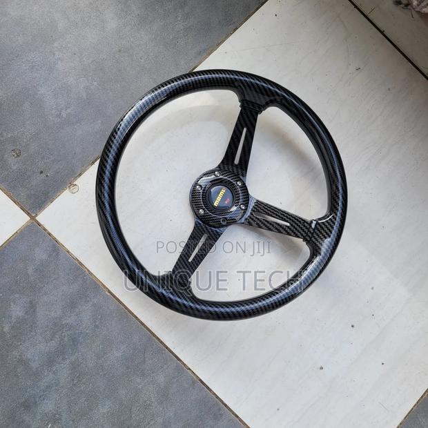 Momo Carbon Fiber Racing Steering Wheel