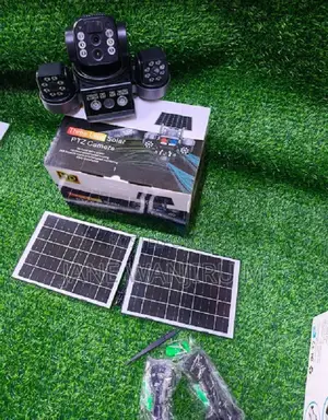 4g Triple Lens Dual Pannel Solar Camera
