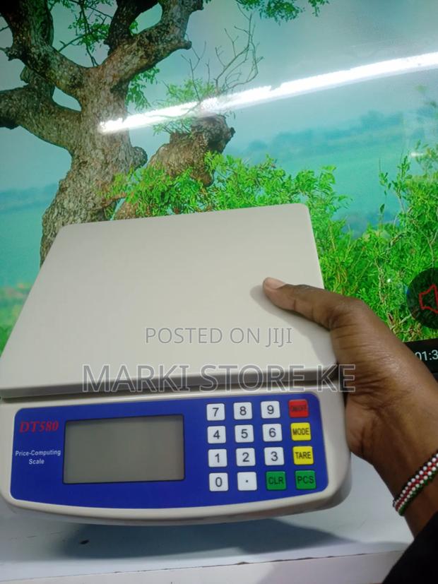 Dt-580 Mini Electronic Price Computing Scale _30kg Maximum - thumbnail 2