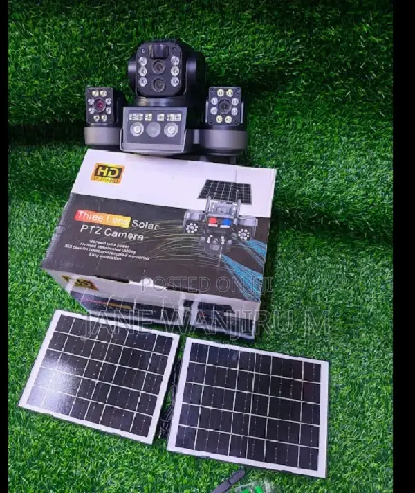 Weatherproof CCTV Camera Dual Panel V380pro
