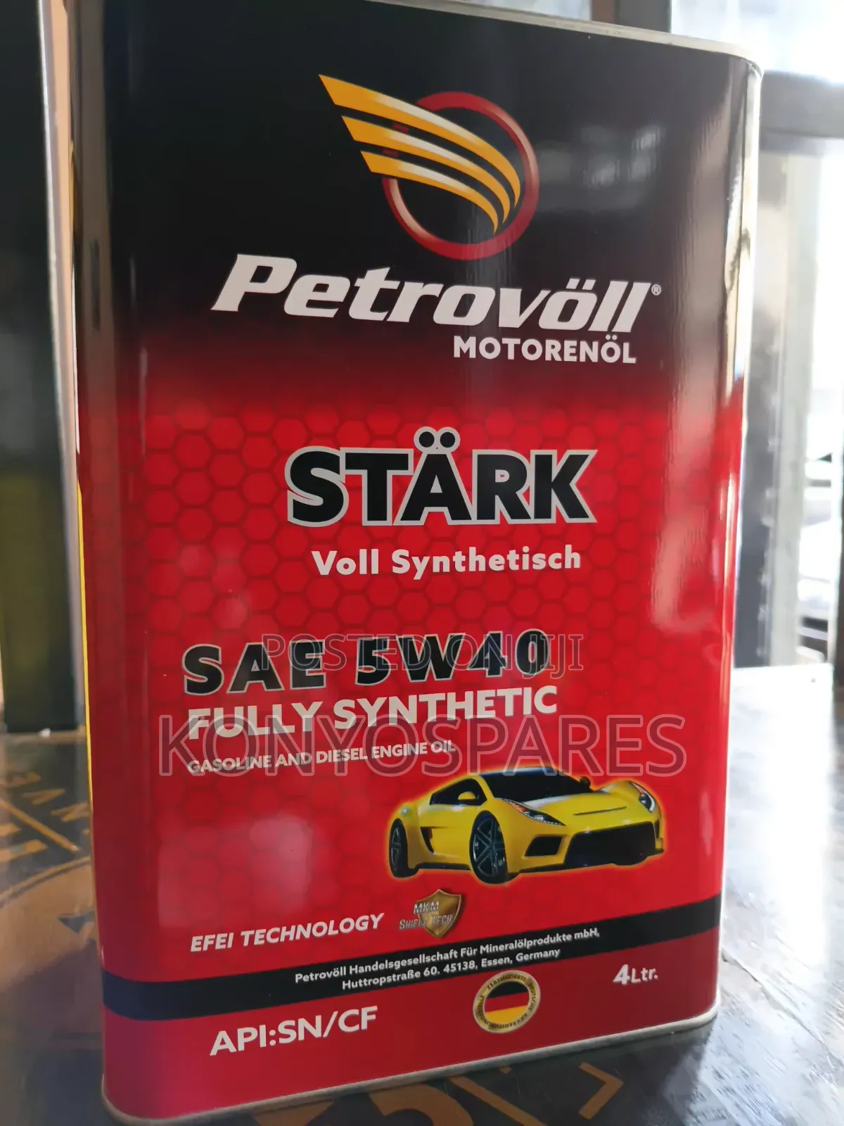 Engine Oil 5w40 Petrovol