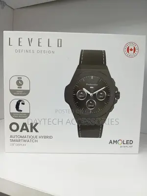 Levelo Oak Automatique Hybrid Smartwatch Bluetooth, Activity Tracker