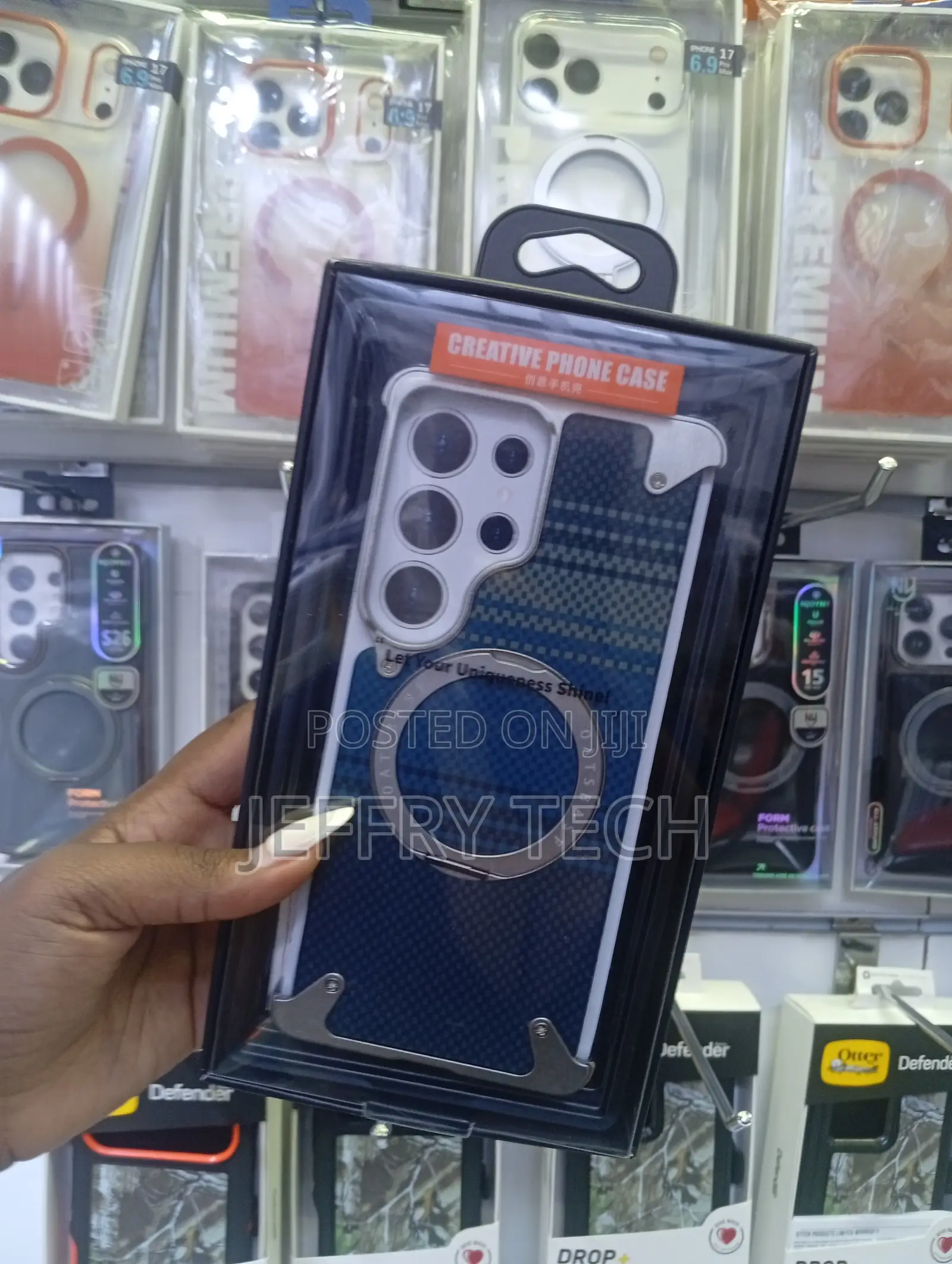 Samsung Galaxy S25 Ultra, Metal Bumper Phone Case