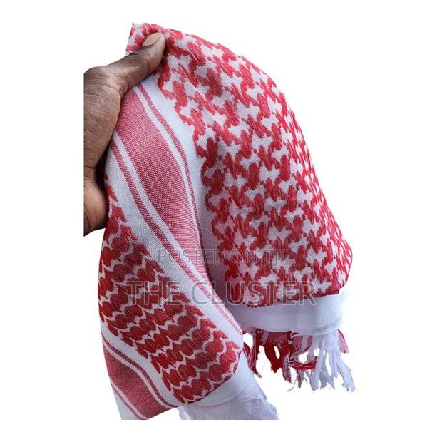 Arafat Scarf(Keffiyeh)- Soft Breathable Multi-Purpose Head Neck Wrap