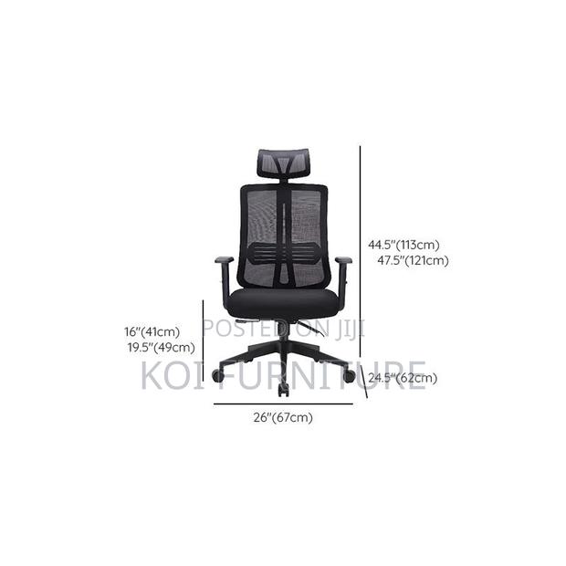 Office Chairs; Galante Ergonomic High Baclk Chairs - thumbnail 2