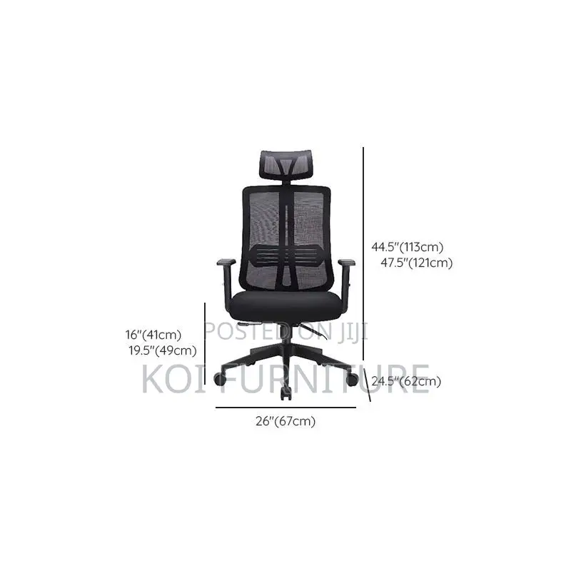 Office Chairs; Galante Ergonomic High Baclk Chairs
