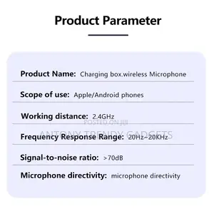 Q8 2mic Wireless Lavalier Mic for Streaming Recording