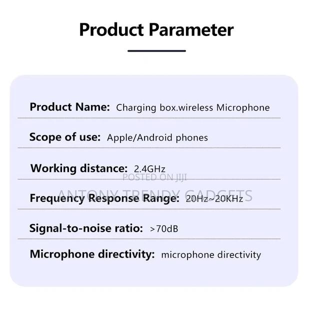 Q8 2mic Wireless Lavalier Mic for Streaming Recording - thumbnail 2