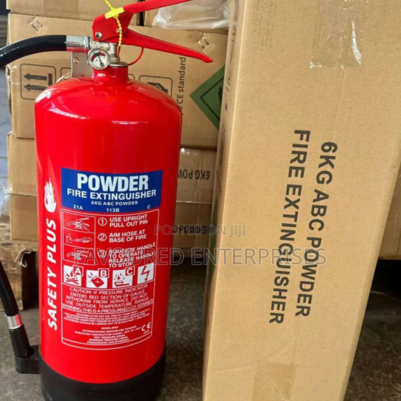 6kg Dry Powder Extinguisher