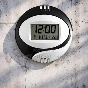 Sleek Finish Display Digital Table and Wall Mount Clock