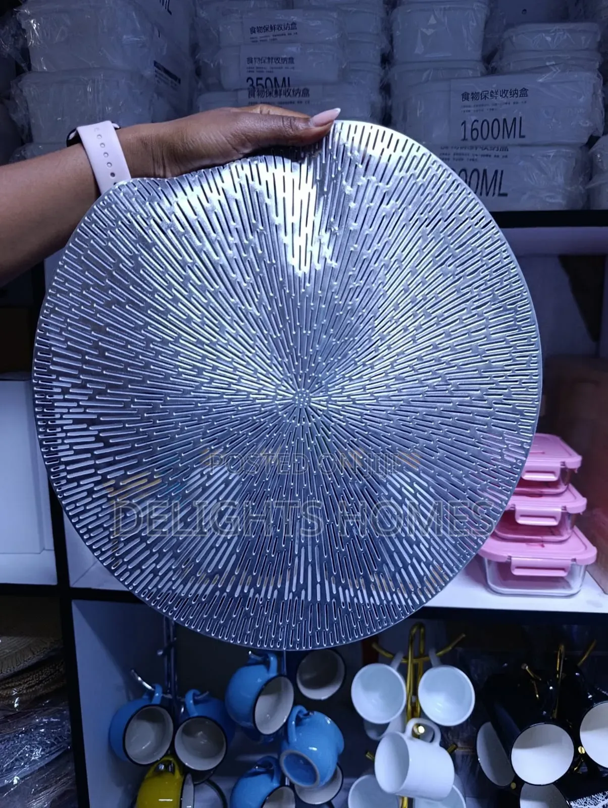6pcs Round Table Mats-Nj