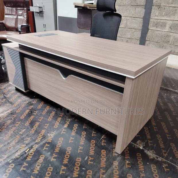 L-Shaped Executive Office Desk With Side Return - main view