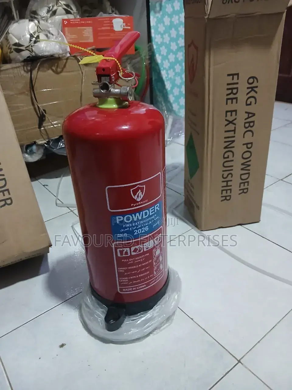 6kg Dry Powder Extinguisher