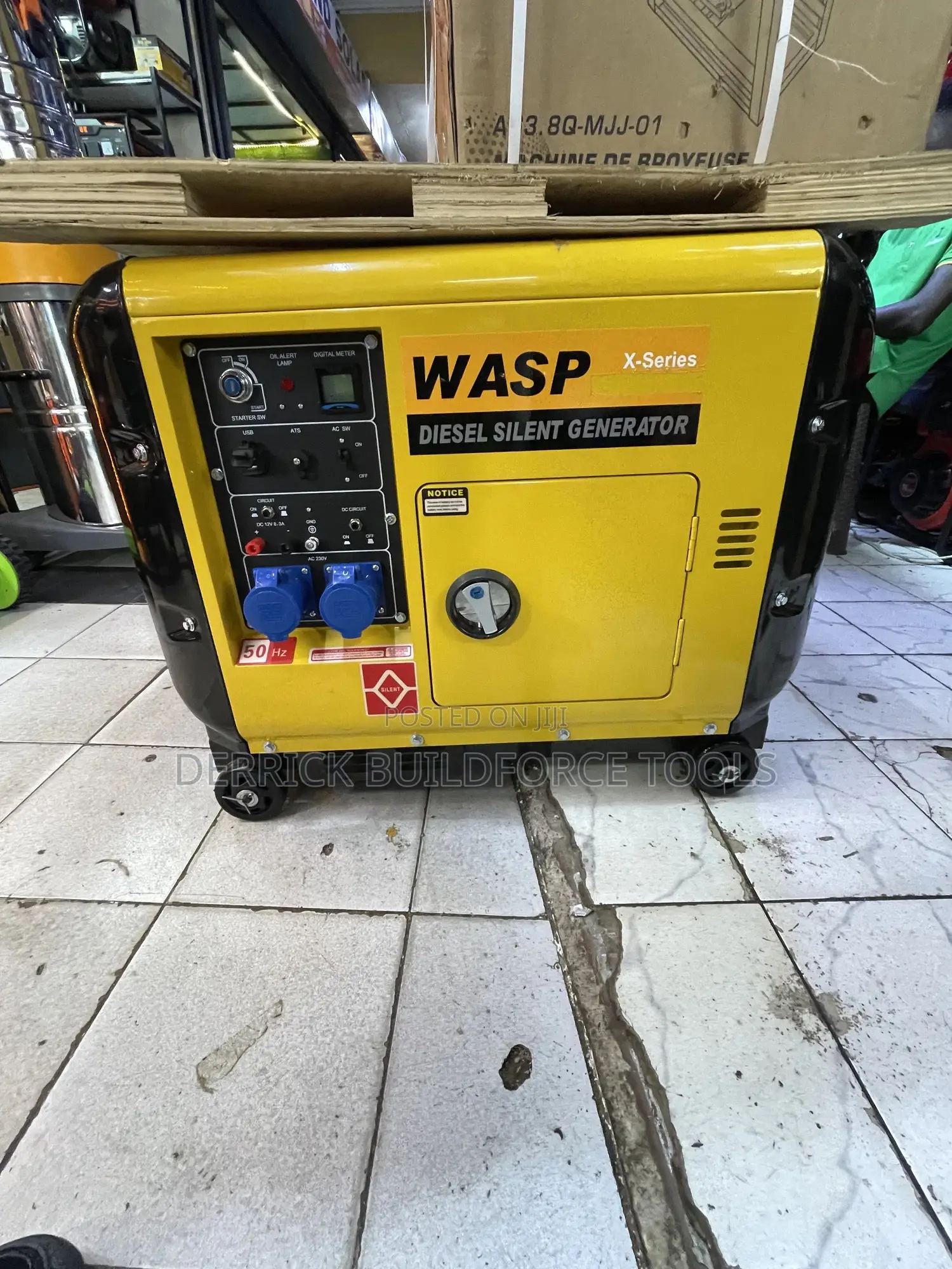 Wasp Super Silent Diesel Generator 10kva With Ats