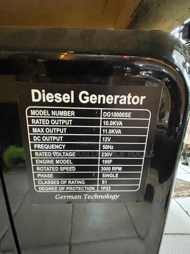 Wasp Super Silent Diesel Generator 10kva With Ats - thumbnail 2