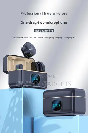Q8 Dual Mic 2.4ghz Wireless Interview Streaming Kit