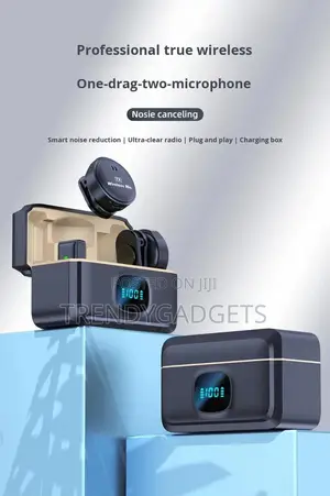 Q8 Dual Mic 2.4ghz Wireless Interview Streaming Kit