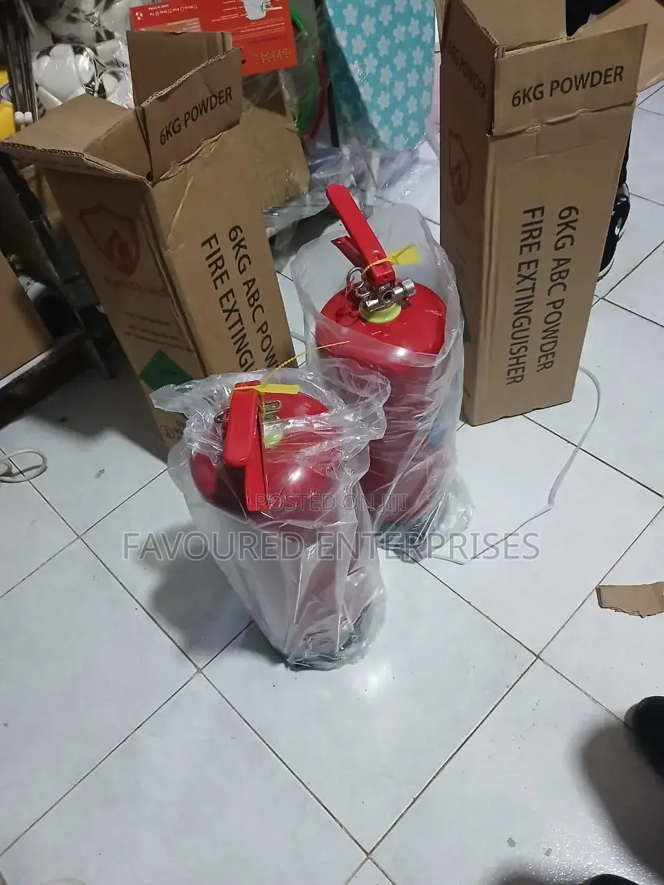 6kg Dry Powder Extinguisher