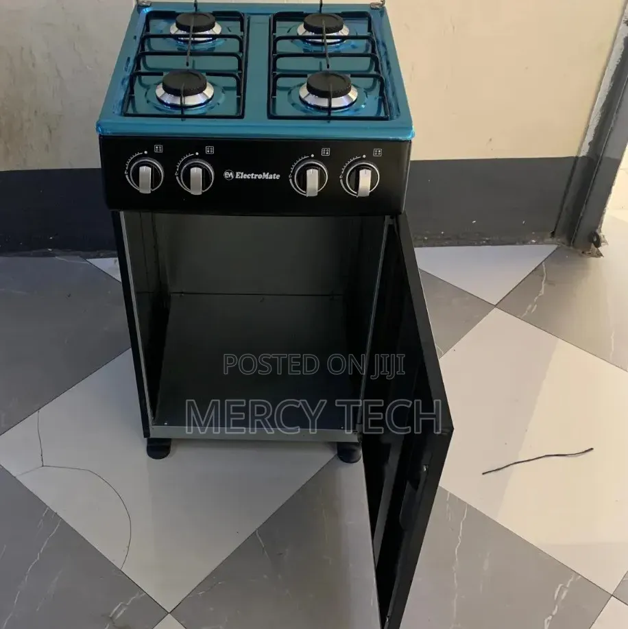Electromate 4-Burner Standing Gas Cooker