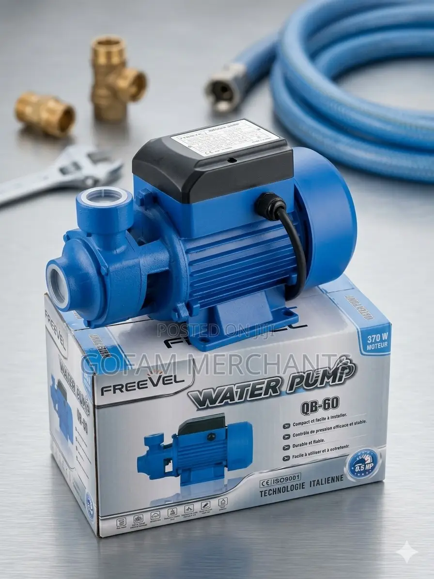 High Pressure Electric Water Booster Pump 0.5hp