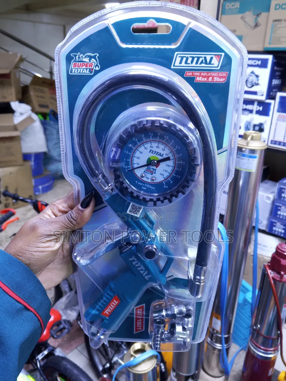 Total Inflator and Gauge Kit