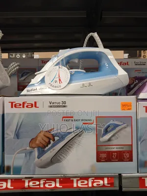Tefal Virtuo 30, Steam Iron, 2000 W of Power, Fast and Easy Ironing