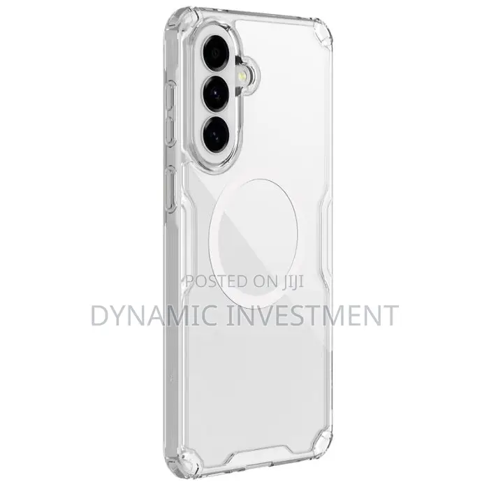 Samsung Galaxy A57 Magnetic Suction Clear Transparent Case Case
