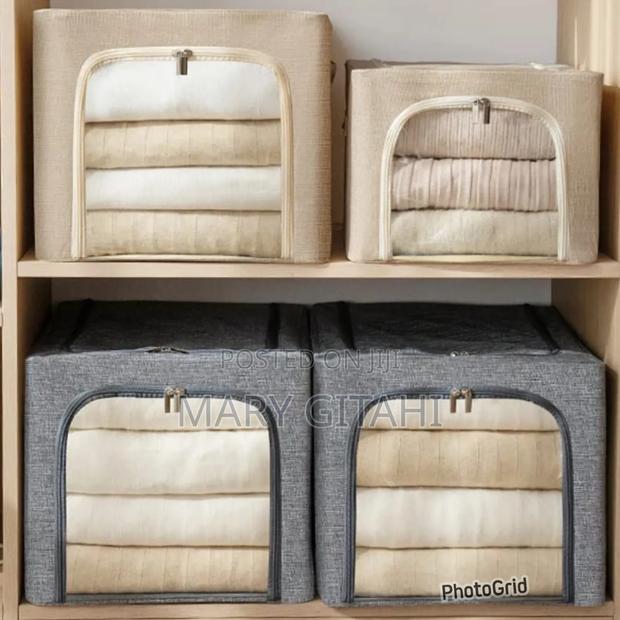 Foldable Zipped Closet Organizer Size 50*35cm - thumbnail 2