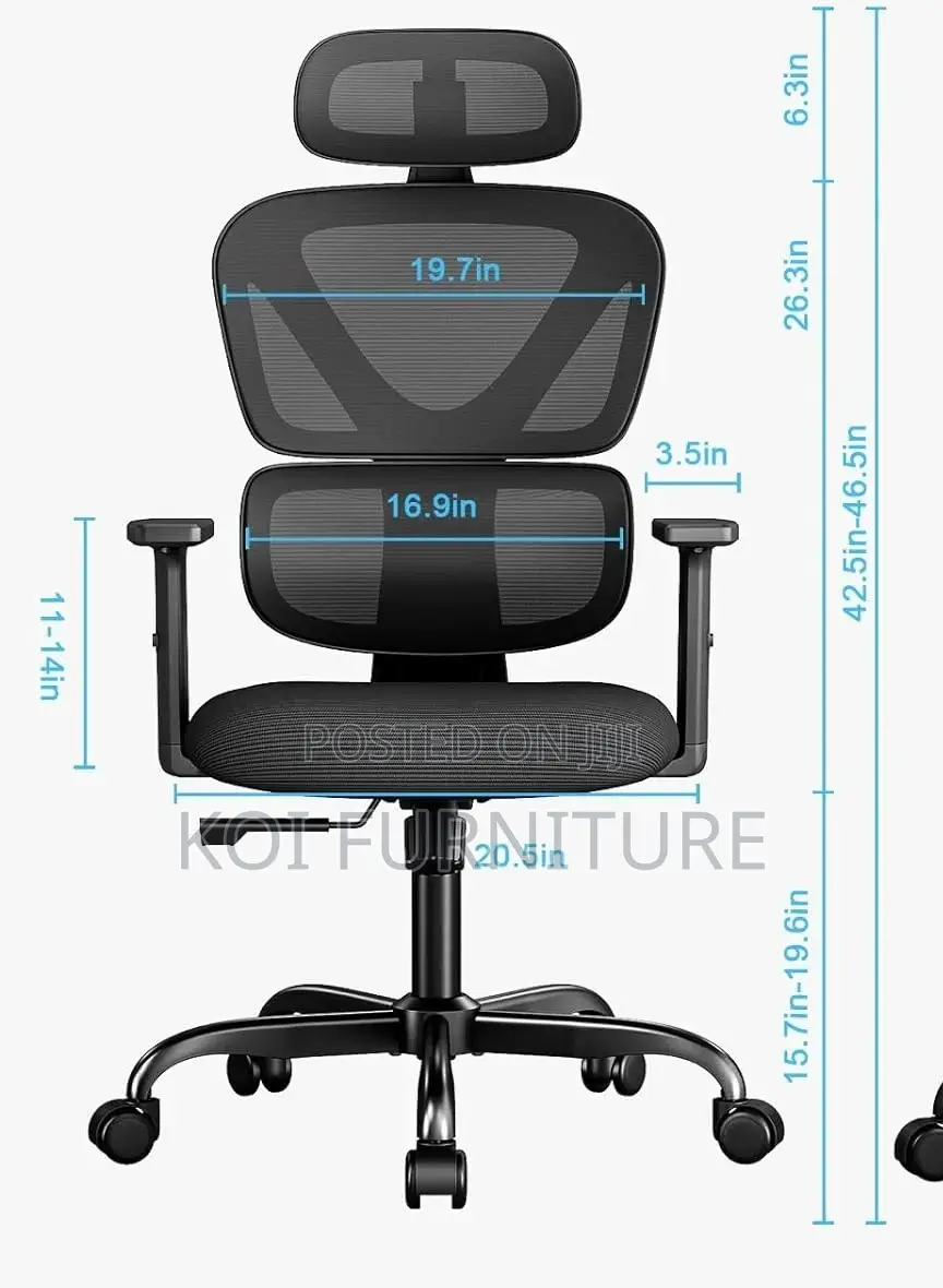Office Chairs; Bretney Orthopedic Office Executive Chairs