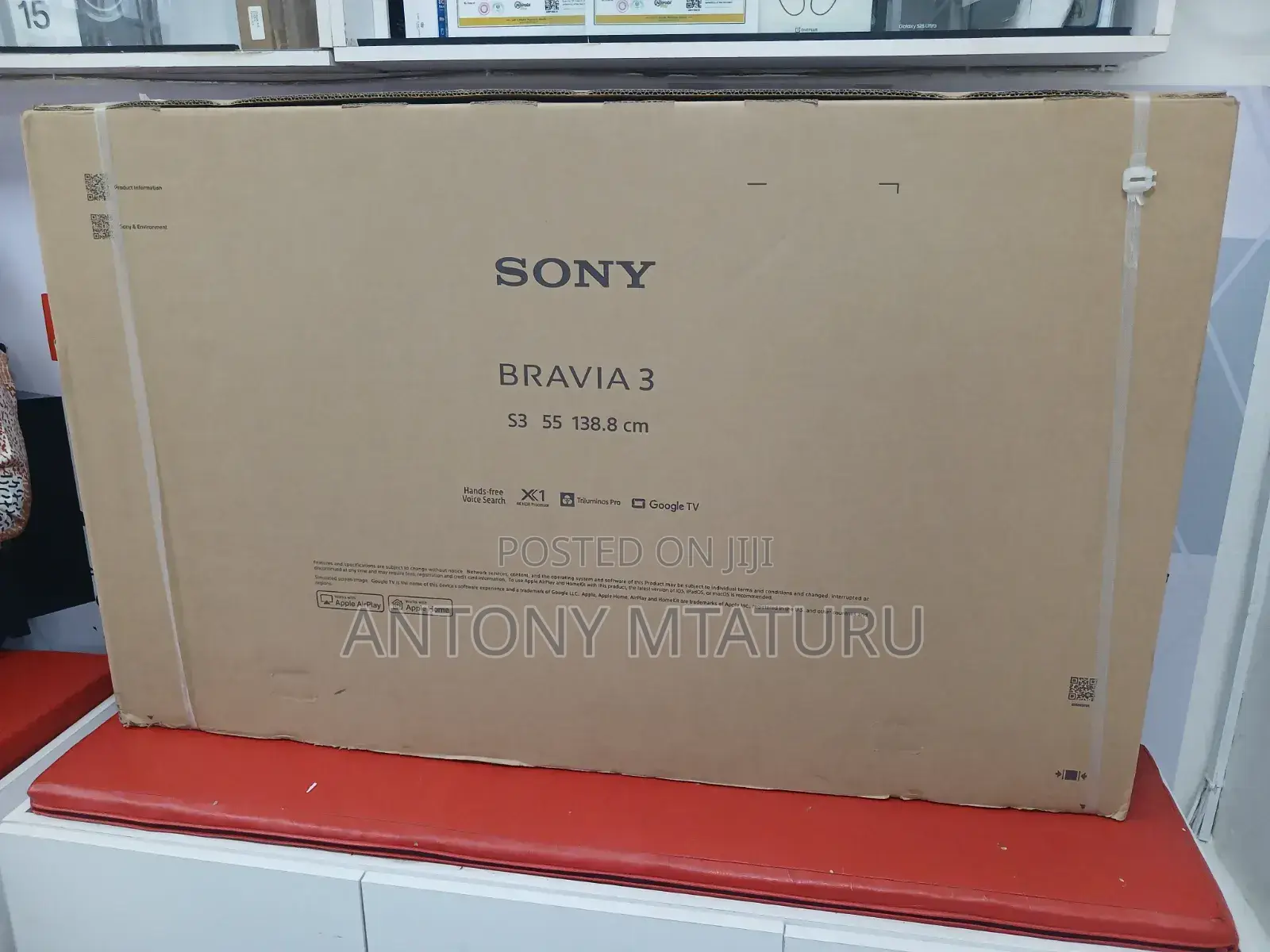 Sony 55” 55s30 Bravia 3 Class Led HDR Google Tv (New)