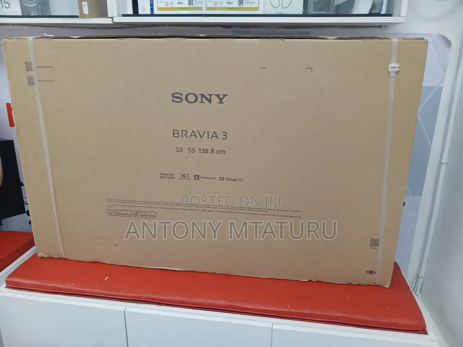 Sony 55” 55s30 Bravia 3 Class Led HDR Google Tv (New)