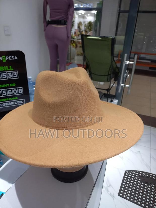 Wide Brim Fedora Hat