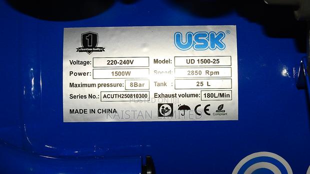Usk 25l Air Compressor/ 1500w Compressor - thumbnail 2