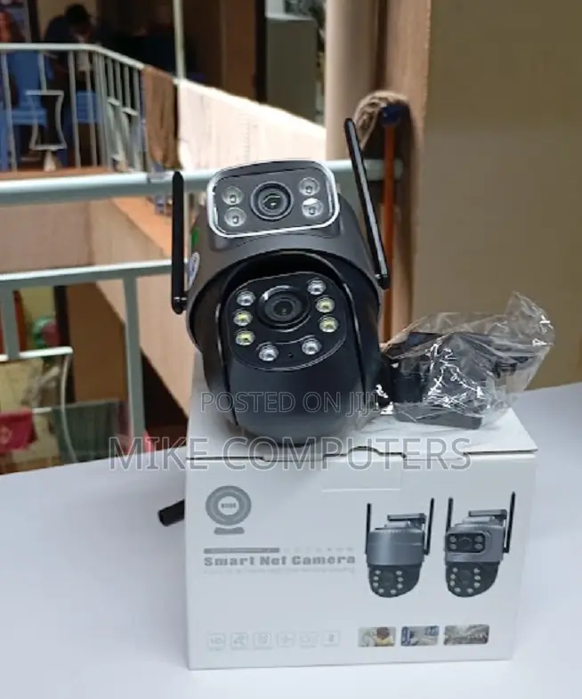 4g+Ethernet Cable 4g PTZ Dual Lense Surveillance Camera