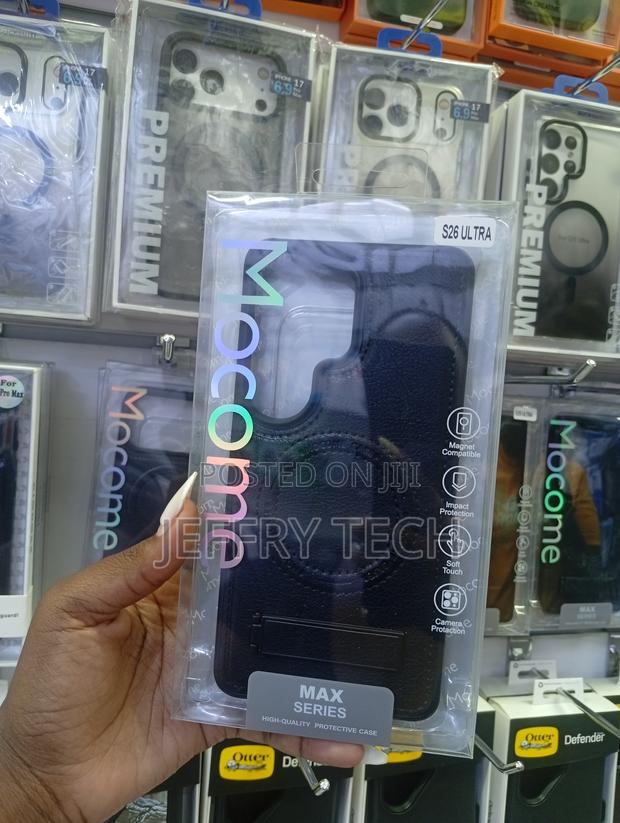 Samsung Galaxy S26 Ultra Soft-Touch Material Protective Case,