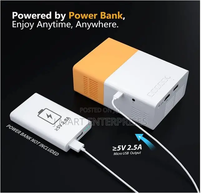 Mini Led Projector Movie Projector for Kids Adults