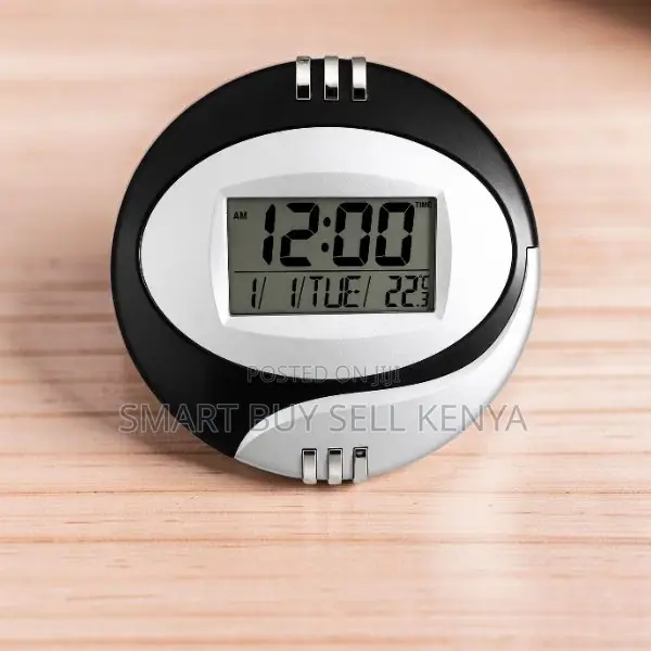 Dual Back Lit LCD Digital Table and Wall Mount Clock