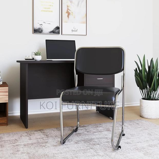Office Chairs; Winbled Chrome Visitors Office Waiting Chairs