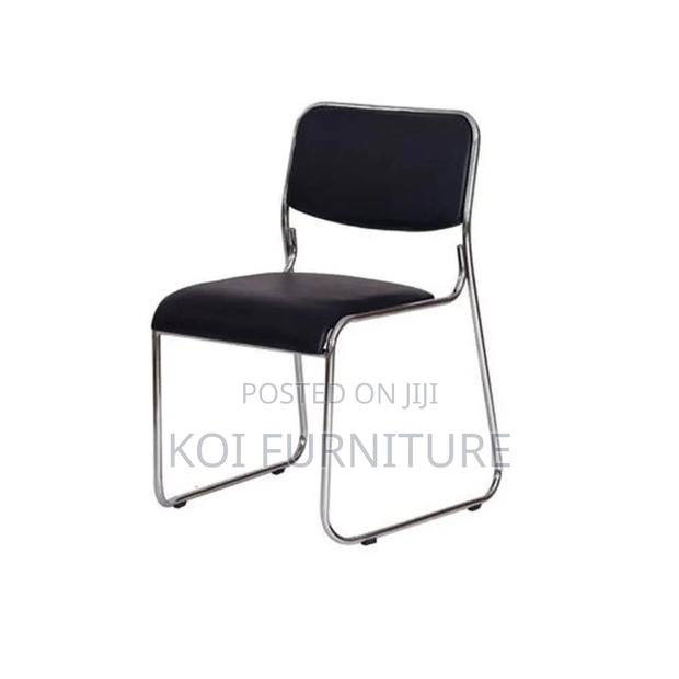 Office Chairs; Winbled Chrome Visitors Office Waiting Chairs - thumbnail 3