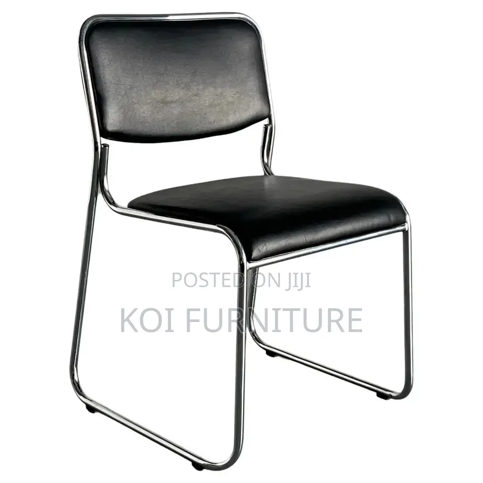 Office Chairs; Winbled Chrome Visitors Office Waiting Chairs