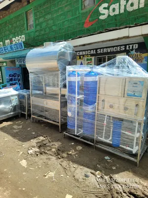Water Purifier Set Up for Salty Water. 500 LPH