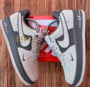 Airforce One Customised in "Cool-Grey Colourway" Shoes