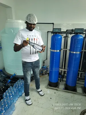 Water Purifier Set Up for Salty Water. 500 LPH