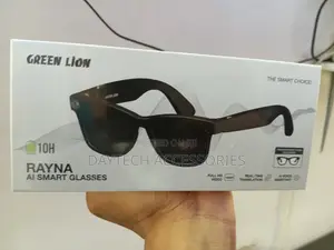 Green Lion Rayna Ai Smart Glasses - Black