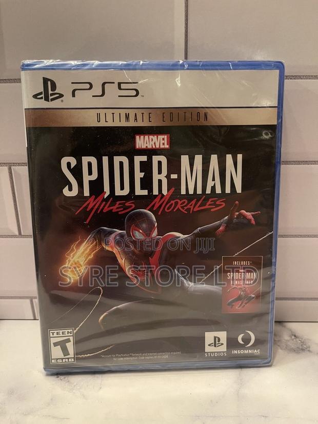 Spider-Man Miles Morales Ps5 Playstation 5 Game