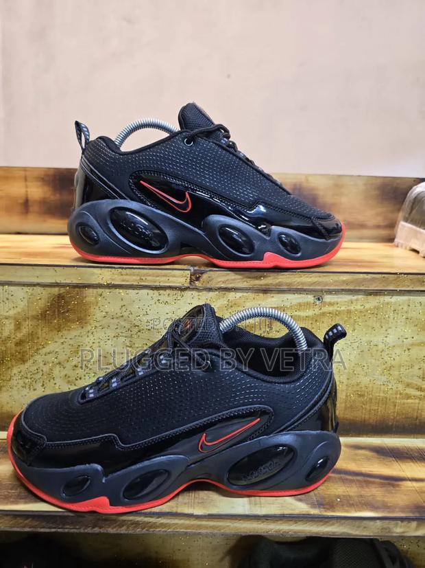 Nocta Glide Sneakers in "Black and Red Colourway Models". - thumbnail 2
