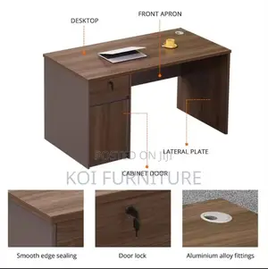 Office Desk; Md 1.4m Executive Home Office Working Write Desk